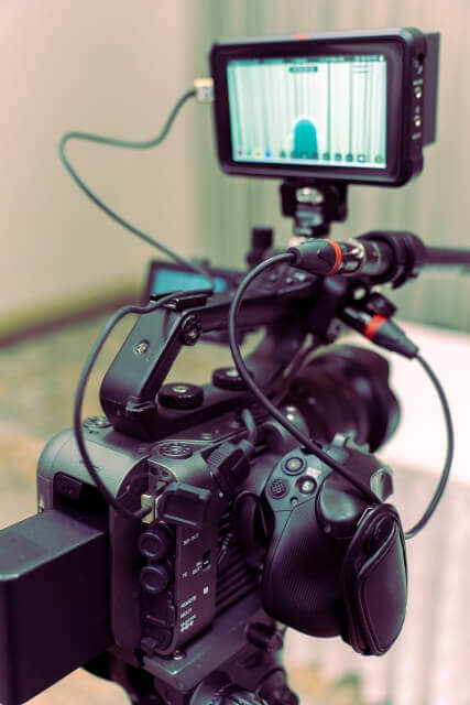 動画撮影機材（ビデオカメラ）