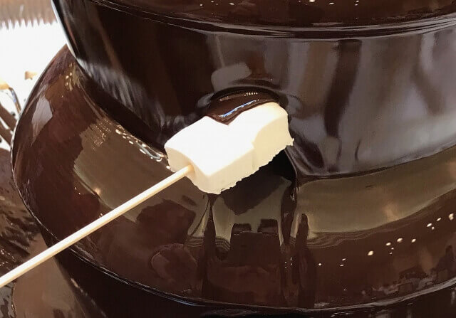 チョコレートファンテン